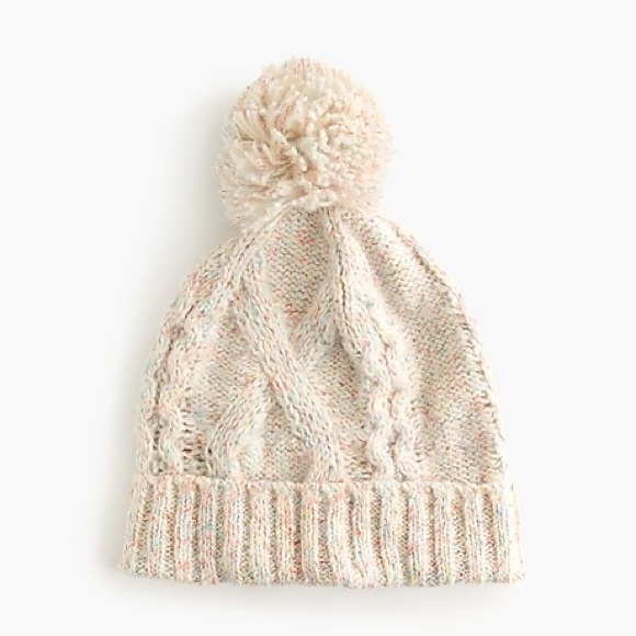 J. Crew Accessories - NWOT J. Crew Chunky Cable-Knit Hat
